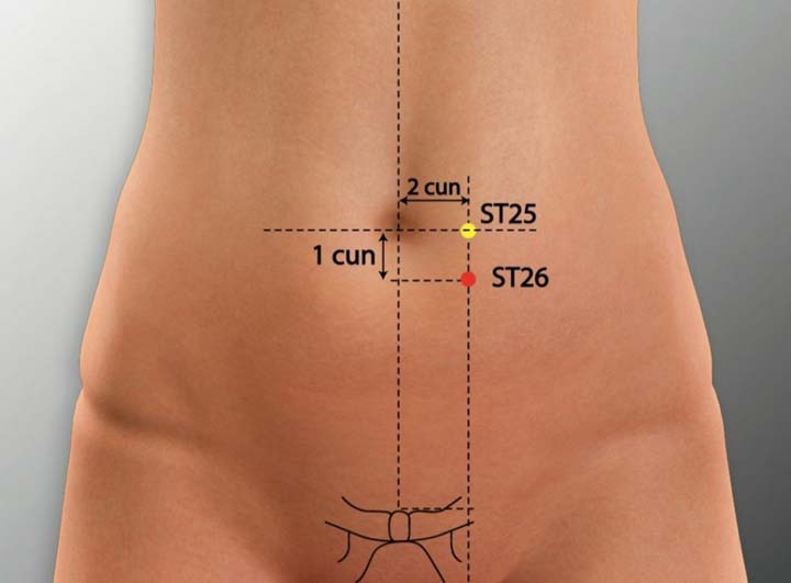 St26 acupuncture point location - Acupoints.org